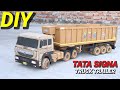 How To Make RC 22 Wheel Tata Signa Truck Trailer From Cardboard And Homemade Ll DIY How To Make RC 22 Wheel Tata Signa Truck Trailer From Cardboard And Homemade Ll DIY