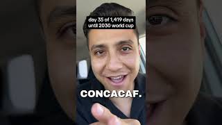 day 35 of 1,419 days until 2030 world cup🏆 UEFA + CONCACAF🔥 Thoughts👇🏽