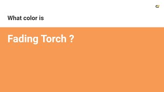 Fading Torch color #f69a54 hex Cool Brown color f69a54