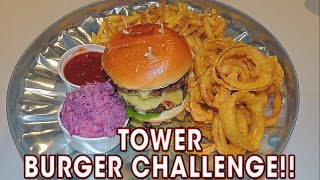 Undefeated TOWER BURGER Challenge in Blackpool!!