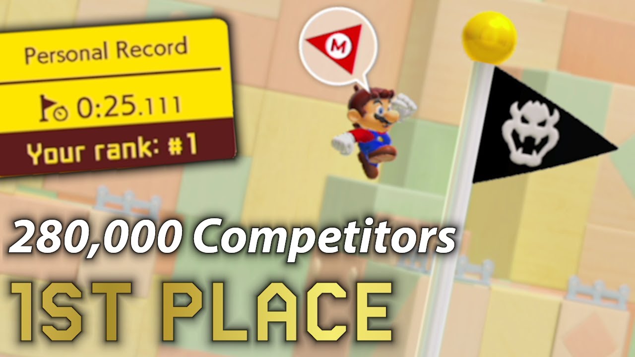 I WON Nintendo's Ninji Speedrun Contest