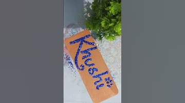 Comment name you want ⁉️Name art for subscribers#nameartgallery #shorts #nameart #glitternameart