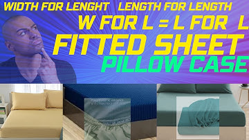 Fitted Sheet Direction Wise Fabric Consumption