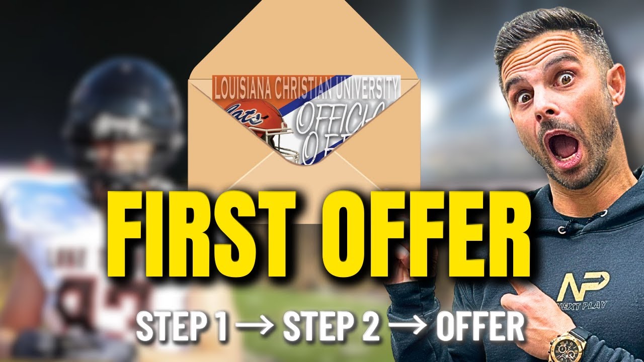 How to Get Your First Football Scholarship Offer