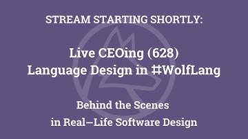 Live CEOing Ep 628: Language Design in Wolfram Language [Multicomputation]