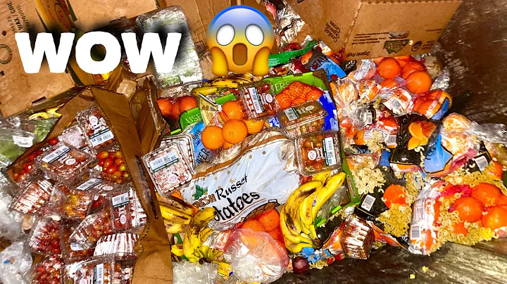 DUMPSTER DIVING FOOD WASTE IS OUR WORLDS DUMBEST PROBLEM #foodwasteinamerica