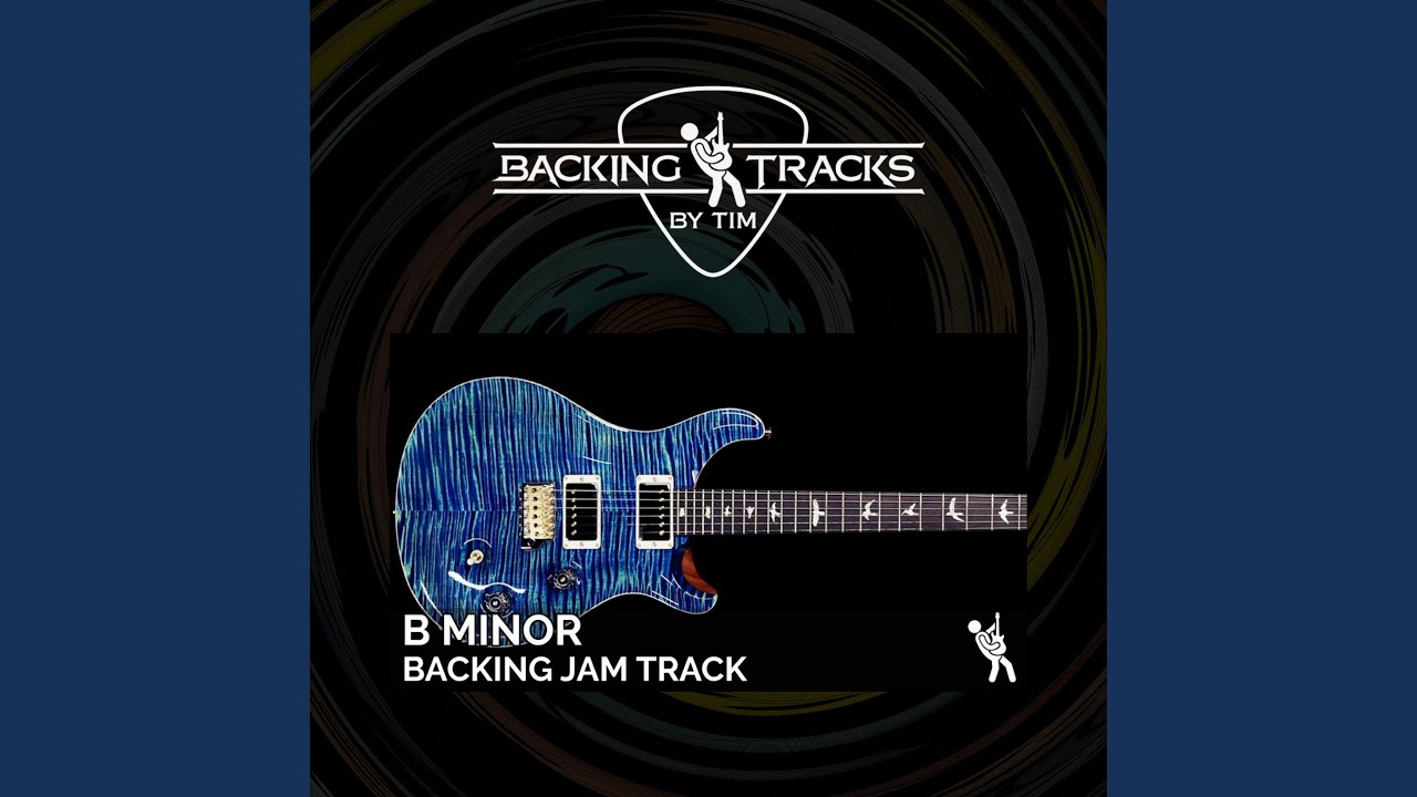 Epic Melodic Rock Guitar Backing Track Jam in B Minor / D Major | 80 BPM