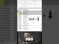 Insert Rows in Excel WITHOUT Losing Data! 🔥 #ExcelTips #viral #shorts #trick #exceltips #automate