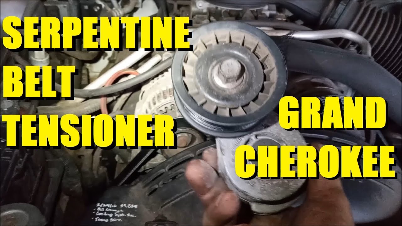 How to Replace the Serpentine Belt Tensioner 1997 Jeep Grand Cherokee