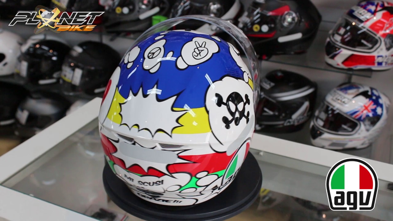 agv k3 comic Capacete AGV K-3 SV Comic Oficial