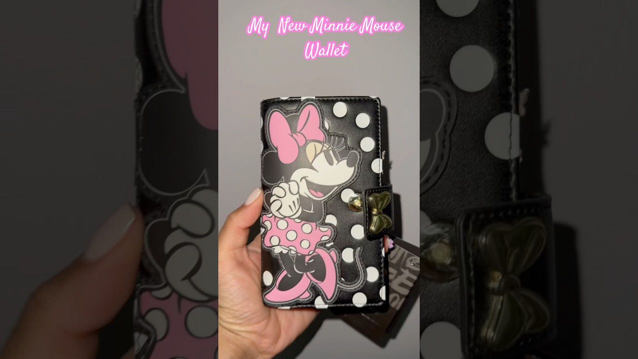 My new Minnie Mouse Wallet….. 