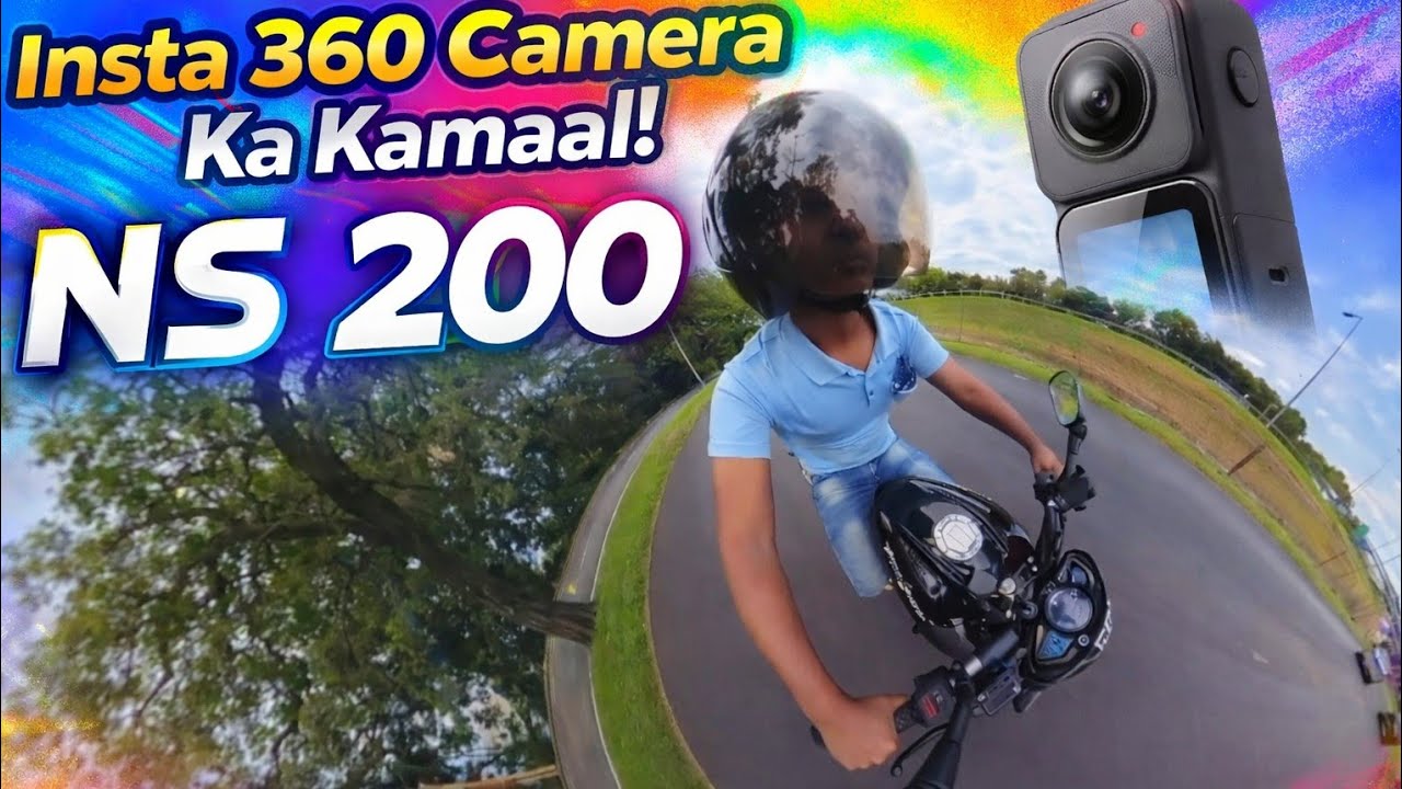 Ns 200 ke Sath full malsti video malaysia me || insta 360 camera aur pulsar ns 200 ka Dhamal || 