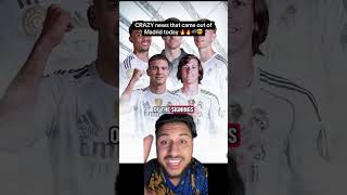 CRAZY news that came out of Madrid today 🔥🔥💣🤯 #realmadrid #rudiger #vinijr #mbappe #ardagüler Profile