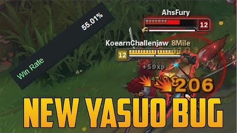 NEW YASUO BUG MADE YASUO BROKEN (League of Legends Patch 6.17)