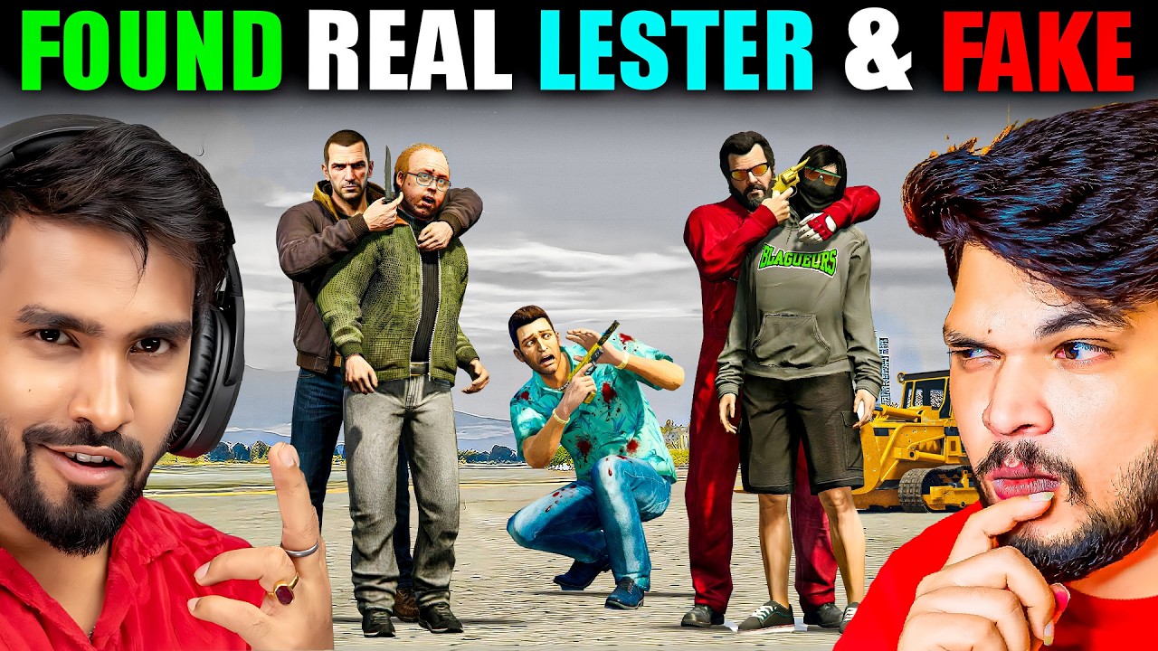 Techno Gamerz Found Real Lester😱| Tommy Vercetti’s Secret Base Reveal🔥| October Betrayal in GTA 5!