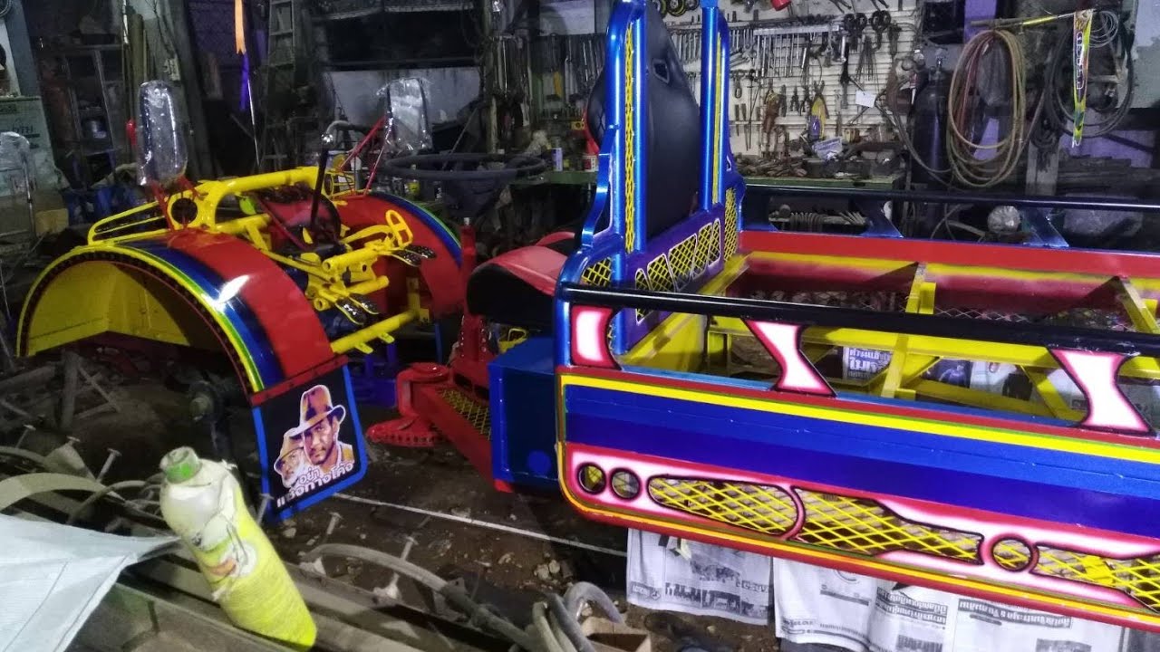 คันใหม่จัดเต็ม สวยขนาดนี้เจ้าของบอกไม่เข็นอะไรแล้ว  รถไถซิ่ง Thailand