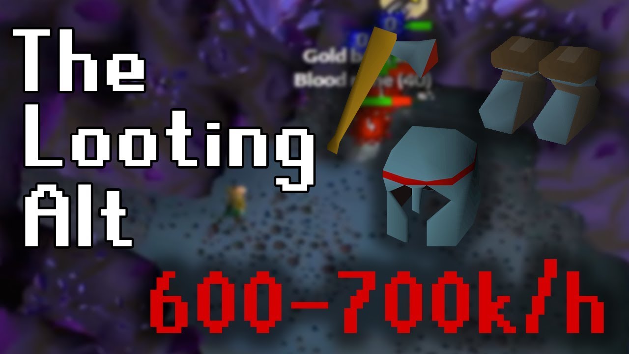 [OSRS] The Looting Alt NO REQUIREMENTS Money Making YouTube