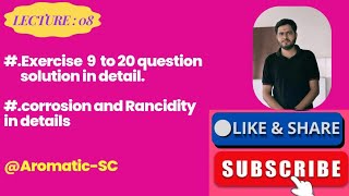 CH: 01 Chemical reactions and equations, intext questions 9 to 20 , Lecture: 08