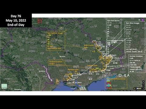 Ukraine: military situation update with maps, May 10, 2022