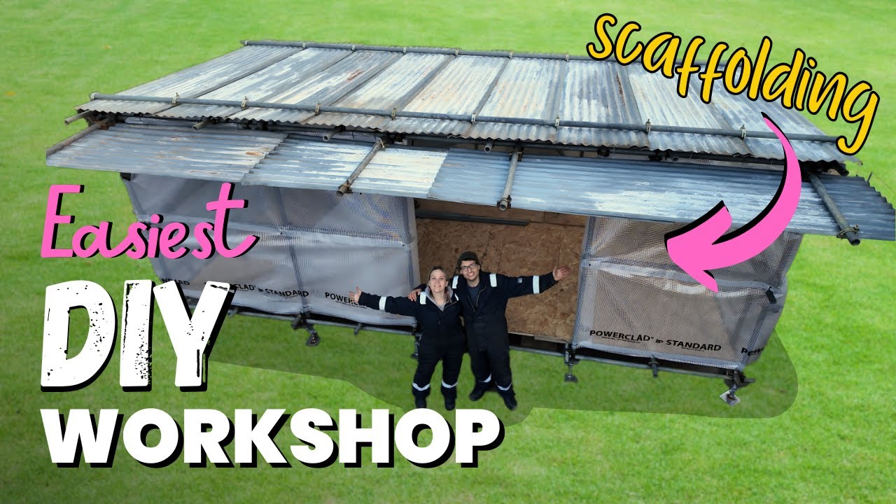 How To Build A DIY Workshop On A Budget! 💰 Easy & Affordable Setup ...