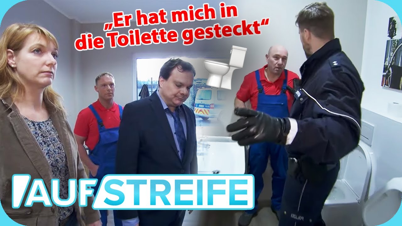 Drama auf der Arbeit: Mann steckt Arbeitskollegen in die Toilette 🚽 | Auf Streife | SAT.1