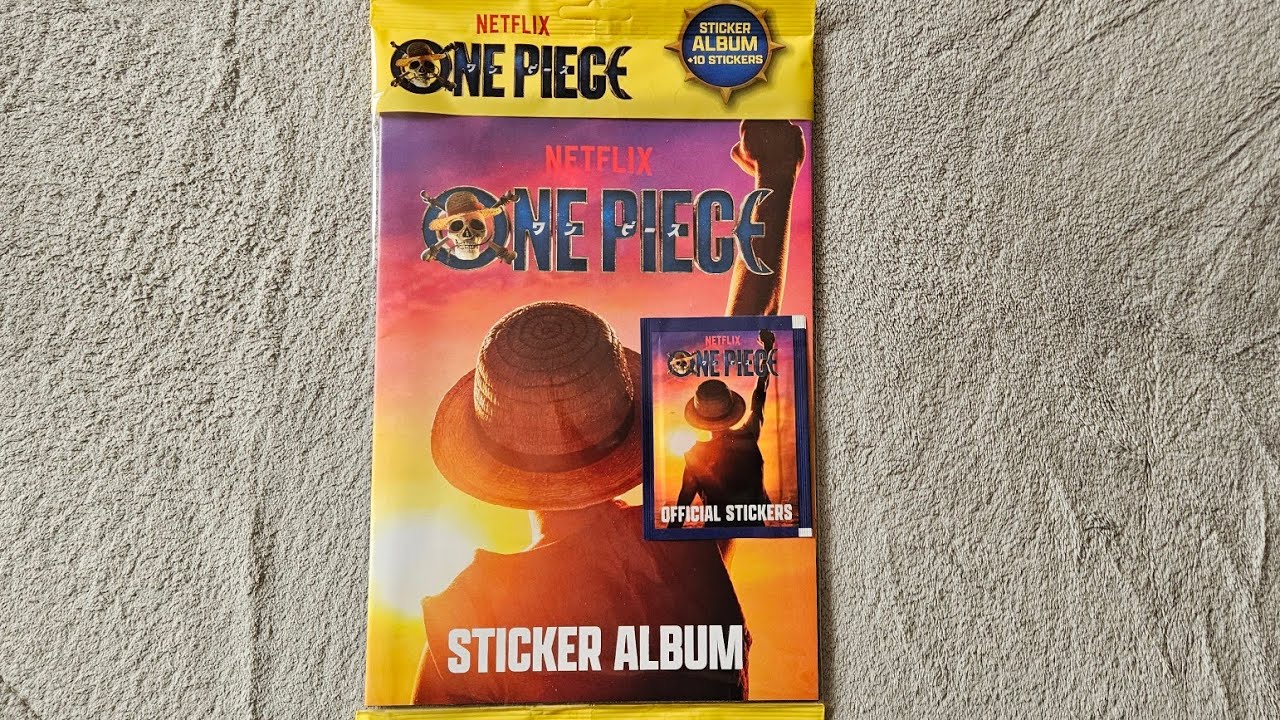 Netflix ONE PIECE - STICKER ALBUM Unboxing. - YouTube
