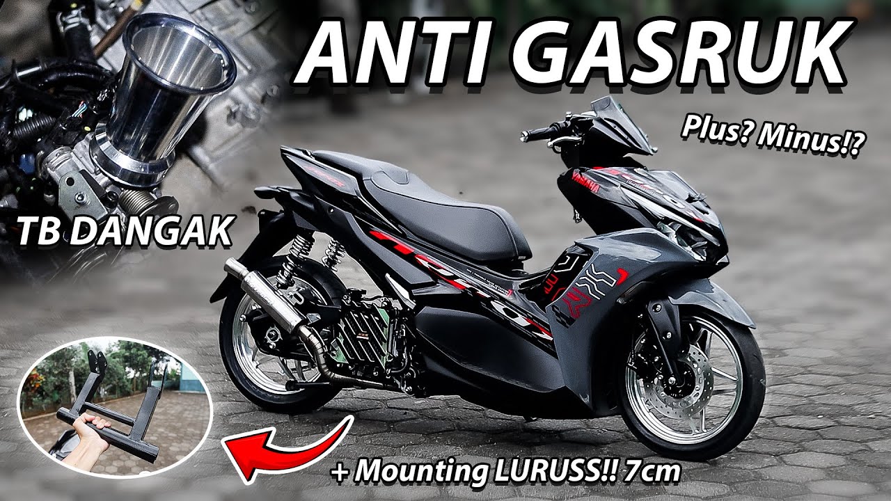 MAKIN CAKEP AJA❗Mounting Upsize 7cm + TB STD Downdraft - Project Aerox EP 8