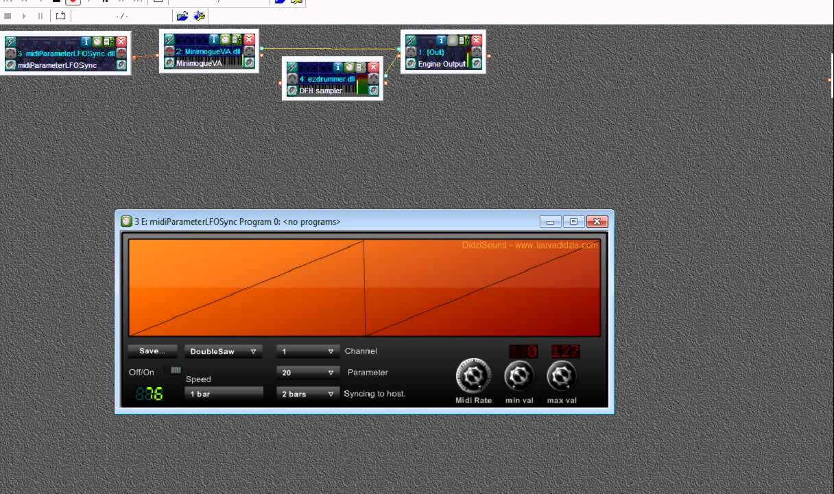 Midi Parameter LFO VST (host synced) - YouTube