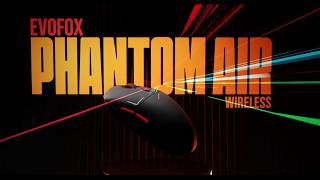EvoFox Phantom Air Wireless Gaming Mouse | Ultra-Light 69g | 12,800 DPI | 1000Hz Polling | RGB