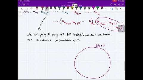 Lecture 118 Linear Algebra Matrix Representation of Nilpotent Operators