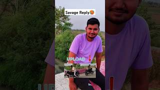 Savage reply full attitude status 😎 #shorts #savage #reply #attitude #status #8972 #trending #viral