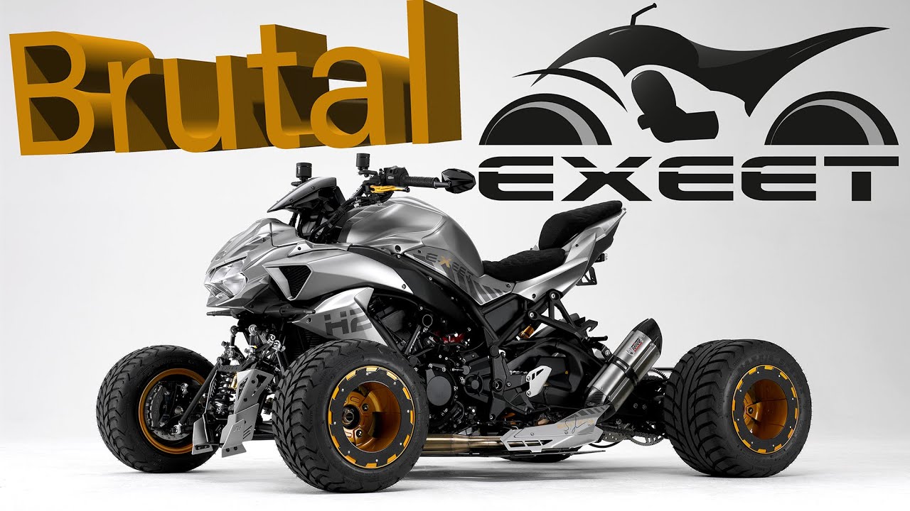 Quad ... Motorrad ... nein es ist eine Exeet - YouTube