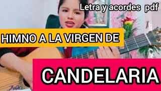 HIMNO A LA VIRGEN  DE CANDELARIA.  Letra y acordes  PDF
