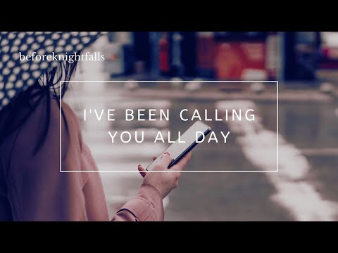 ASMR: i've been calling you all day