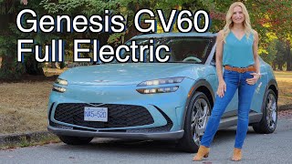 AllNew 2023 Genesis GV60 review // Impressive luxury crossover!