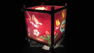 Hearts & Flowers Harmony Lantern, great gift for Valentine's Day, Mother's Day & for wedding