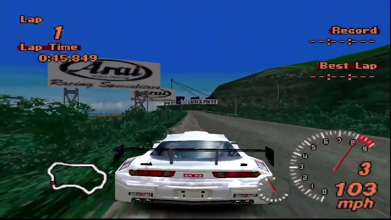 ChampionShip LM Edition Session 1/9 Lap Time 1 Tahiti Road Gran turismo