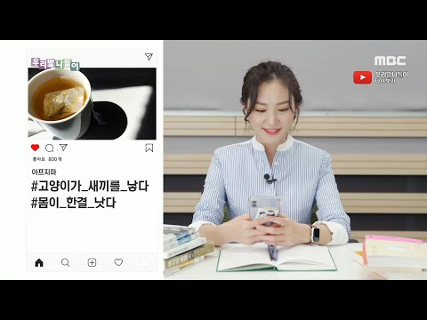 [우리말 나들이] 낳다/ 낫다, MBC 210412 방송