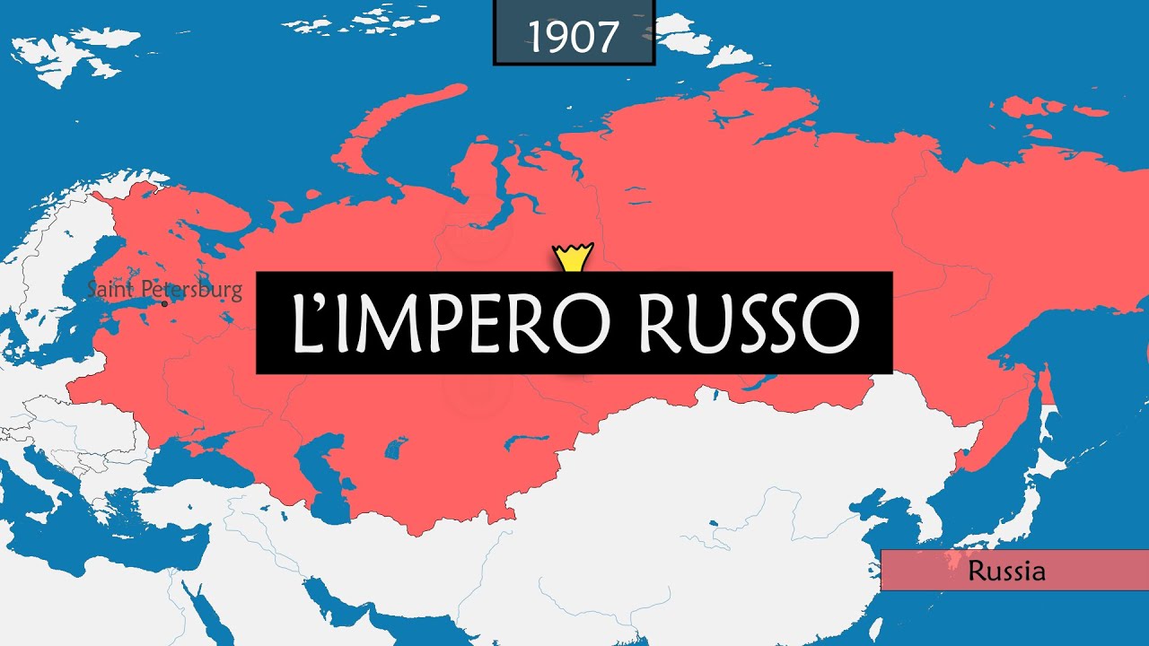 La storia dell’Impero russo attraverso le mappe
