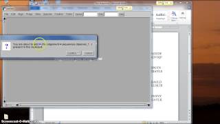Exercise 3 Seaview to visually align sequences