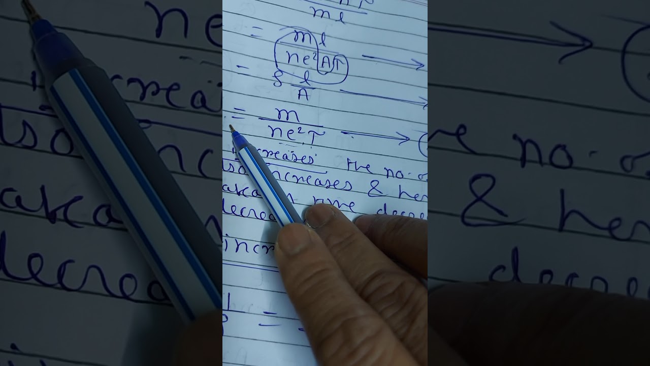 Electric current in terms of drift velocity and derivation of current density