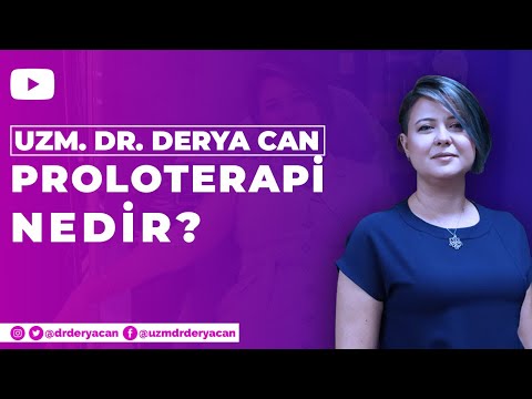 Proloterapi Nedir. 🥼Uzm. Dr. Derya CAN