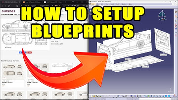 CATIA V5 Car body design   how to setup blue print   Tutorial for beginners