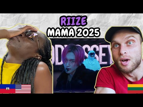 REACTION TO RIIZE Live Performance At MAMA 2025 FIRST TIME WATCHING 