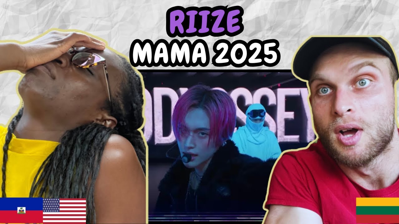 РЕАКЦИЯ НА RIIZE — живое выступление на MAMA 2025 | ПЕРВЫЙ СМОТР
