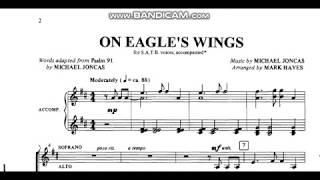 On Eagle's Wings arr. by Mark Hayes | ALTO | No accompaniment | voice guide