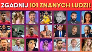 Czy rozpoznasz 101 NAJSŁYNNIEJSZYCH TWARZY? 👑 | Wielki Quiz screenshot 4