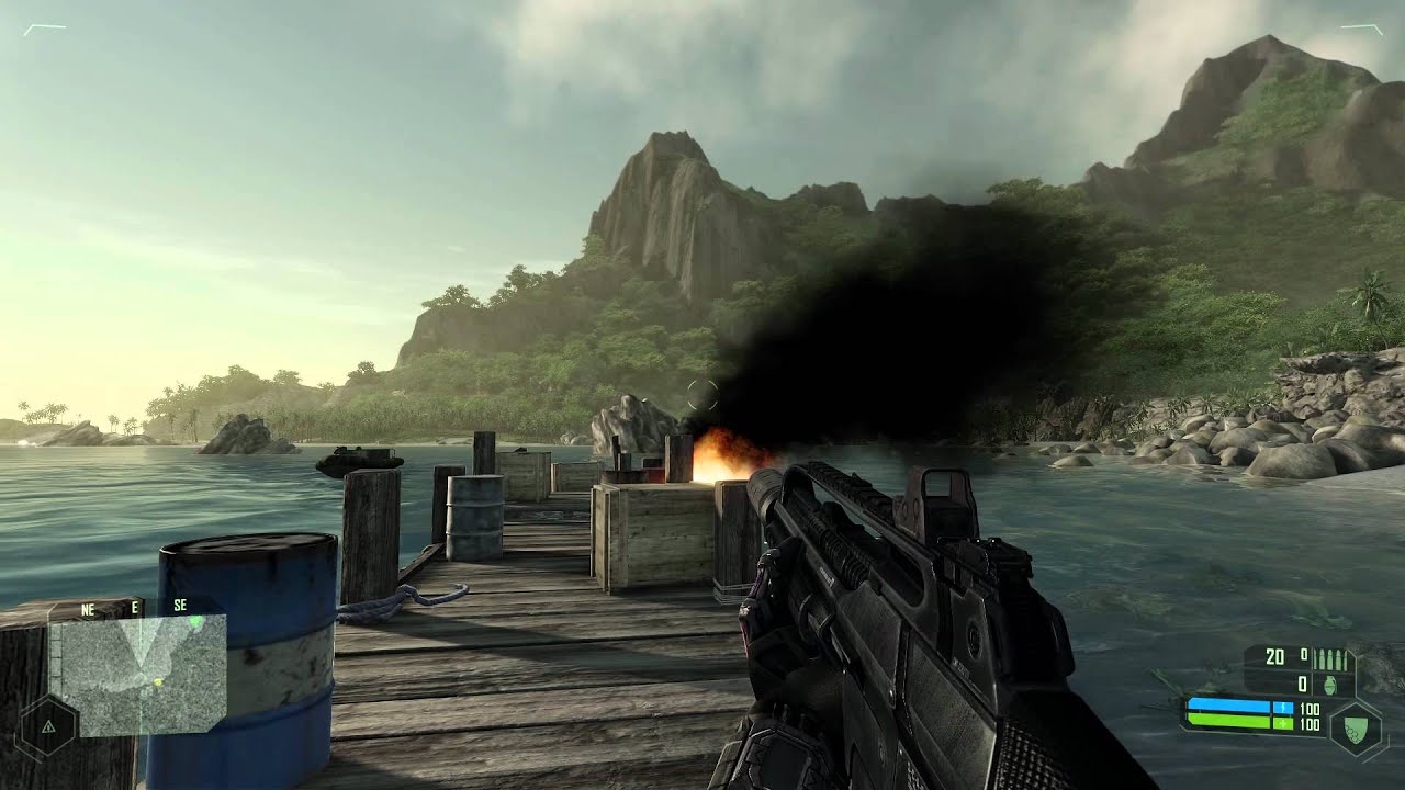 Crysis Extended Draw Distance Mod (Extreme PC Setups Only!) - YouTube