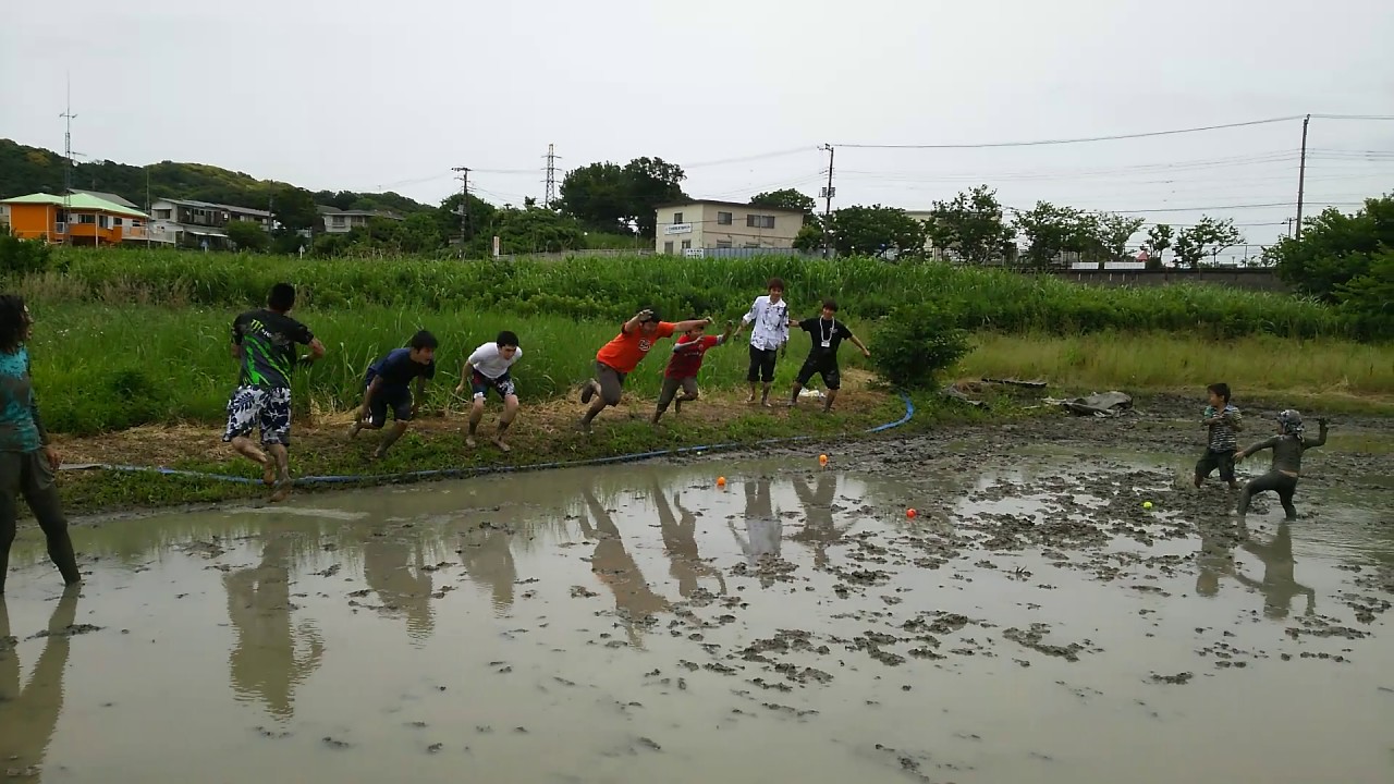 すか田ん田んぼにダイブ Youtube