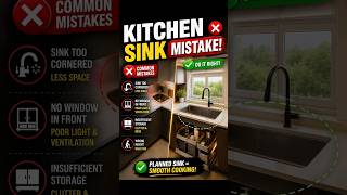 Kitchen Sink Mistake🔥😱🔥😱🔥#interior #interiordesign #viral #video #shorts #short #reels #youtube